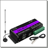Умное GSM реле Страж Управлятор SM41-EU для дистанционного управления 4-мя электроприборами с датчиком температуры в комплекте